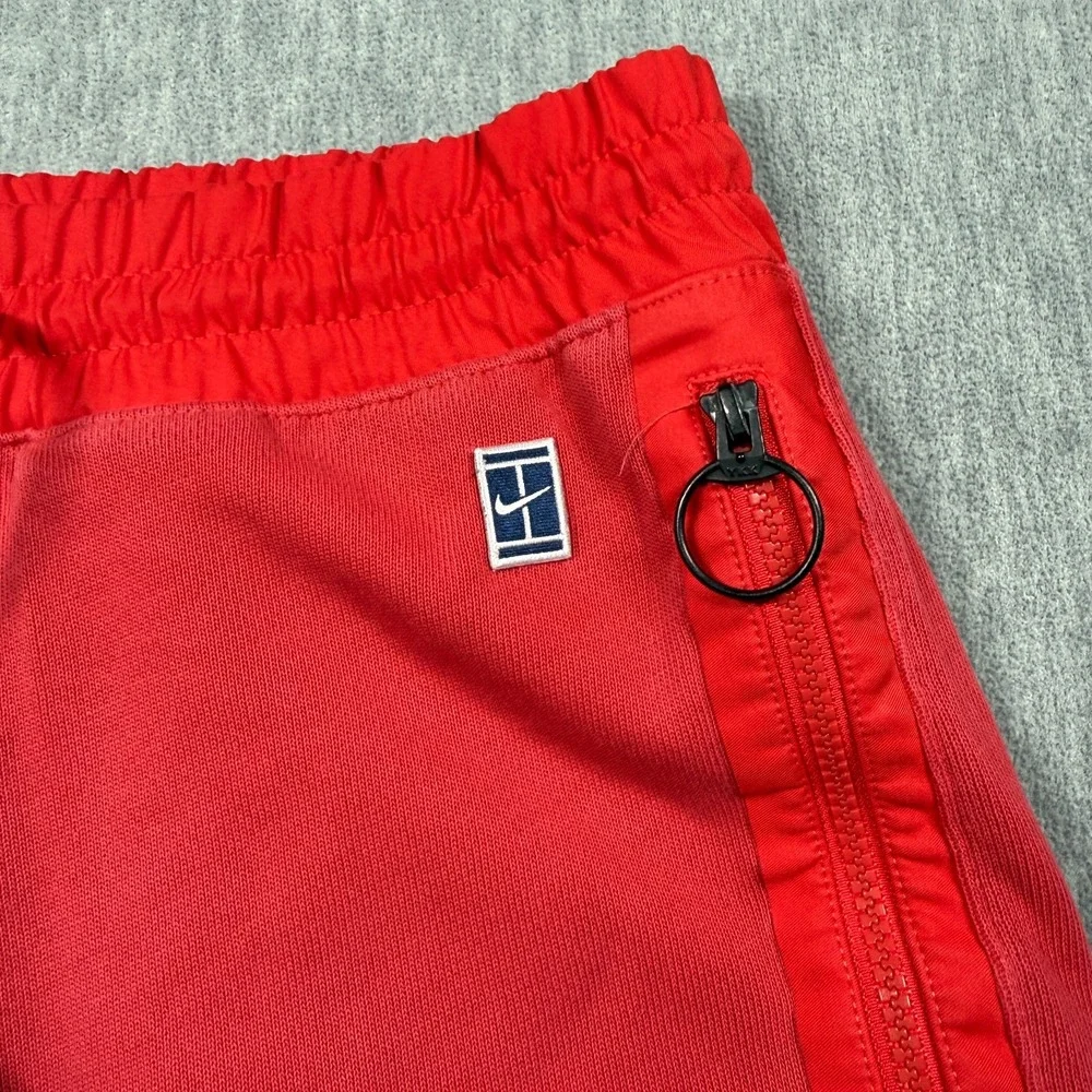 Nike Shorts Mens L Red Court UNLV Rebels Mesh Pocket Zip Basketball 894864-653